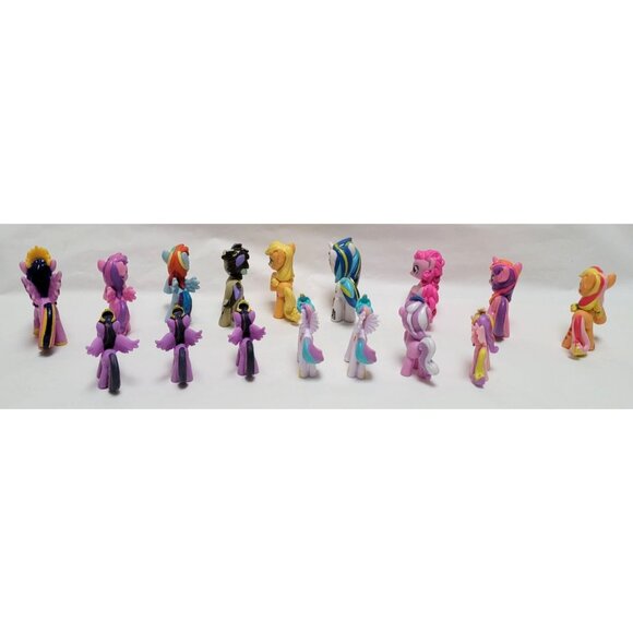Lot of 16 My Little Pony Assorted Size Figurines with a Few Duplicates - Picture 3 of 11